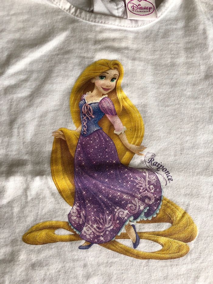 Tee shirt raiponce - photo numéro 2