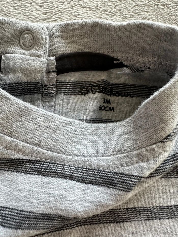 Tee-shirt manches longues - 3 mois - Kitchoun - photo numéro 4