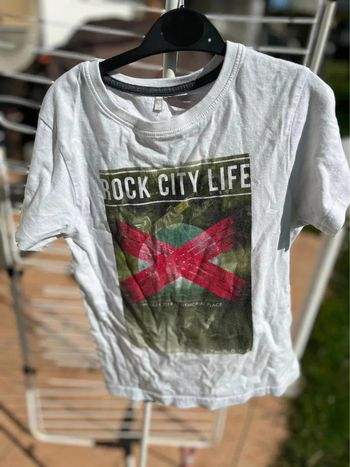 T shirt blanc orchestra taille 8 ans