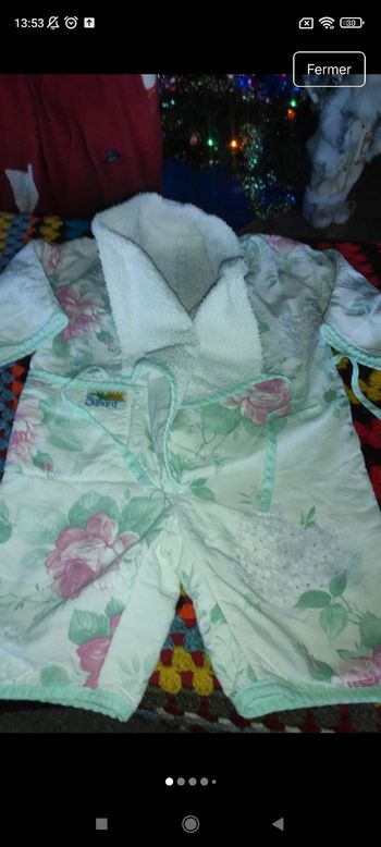 Très belle sortie de bain vintage e8