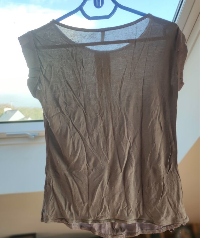 Haut gris Naf Naf - photo numéro 4