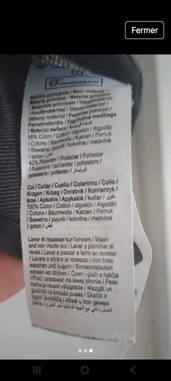 Polo homme Gémo XL - photo numéro 3