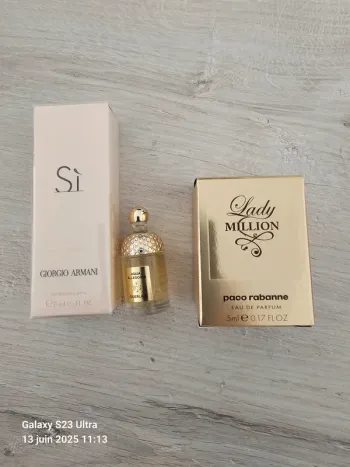 Lot miniatures parfum