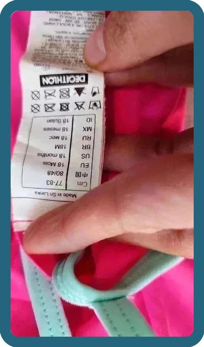 joli Maillot de bain 18 mois nabaji Décathlon - photo numéro 4