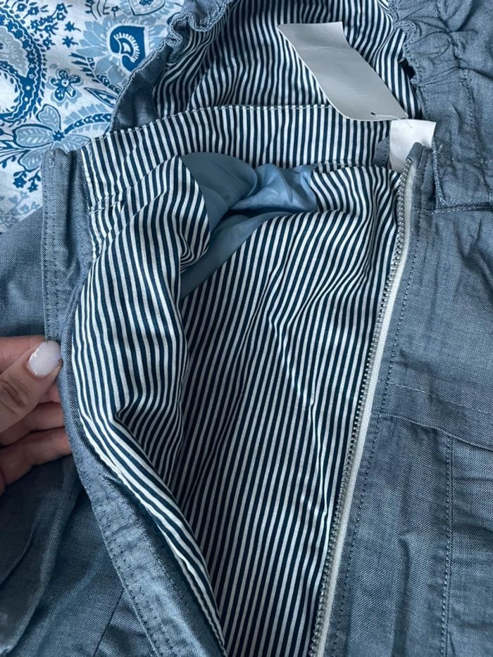 Veste légère neuve bleu jean 2 ans H&M - photo numéro 5