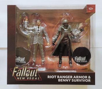 FALLOUT NEW VEGAS - Riot Ranger & Benny - Pack 2 Figurine McFarlane 18cm