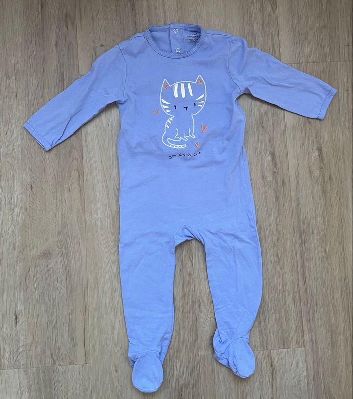Pyjama Kiabi violet 18 mois