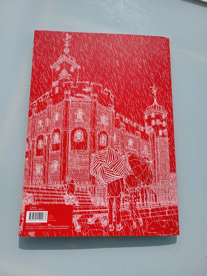 Grand cahier de coloriage Colorier Londres, éditions Marabout - photo numéro 9