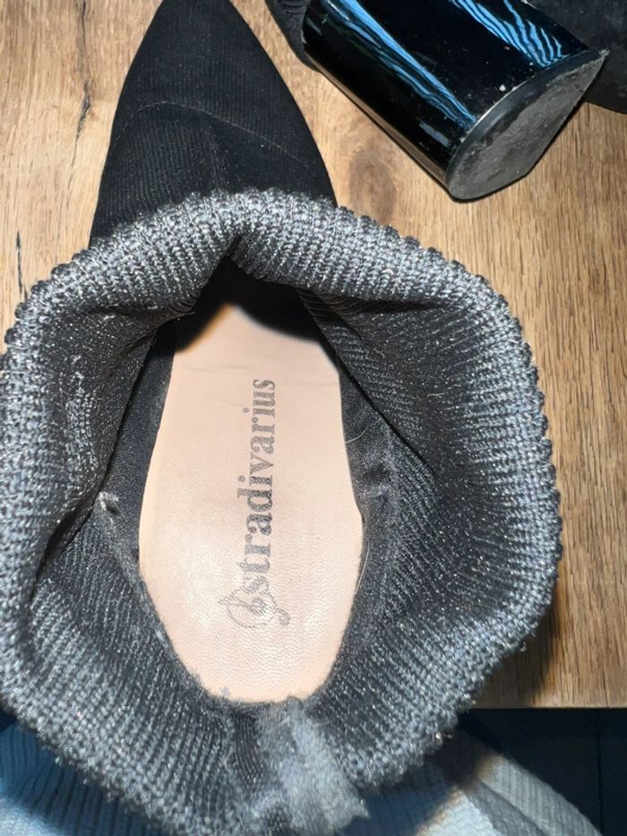 Bottines chaussettes stradivarius 37 🌸 - photo numéro 4