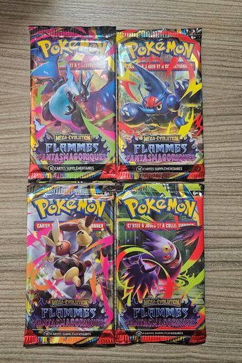 Boosters Pokémon Flammes Fantasmagoriques - ME02