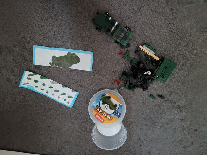 Blocks toi-toys mini block 2 véhicules