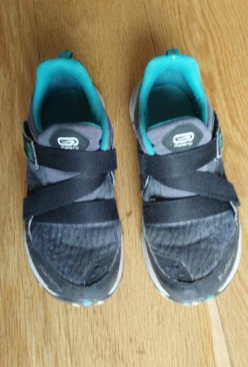 Baskets Kalenji à scratch gris 34