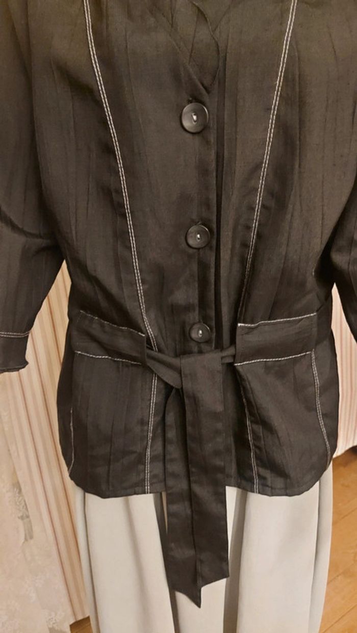 Blazer léger noir Alliance t 46 - photo numéro 3