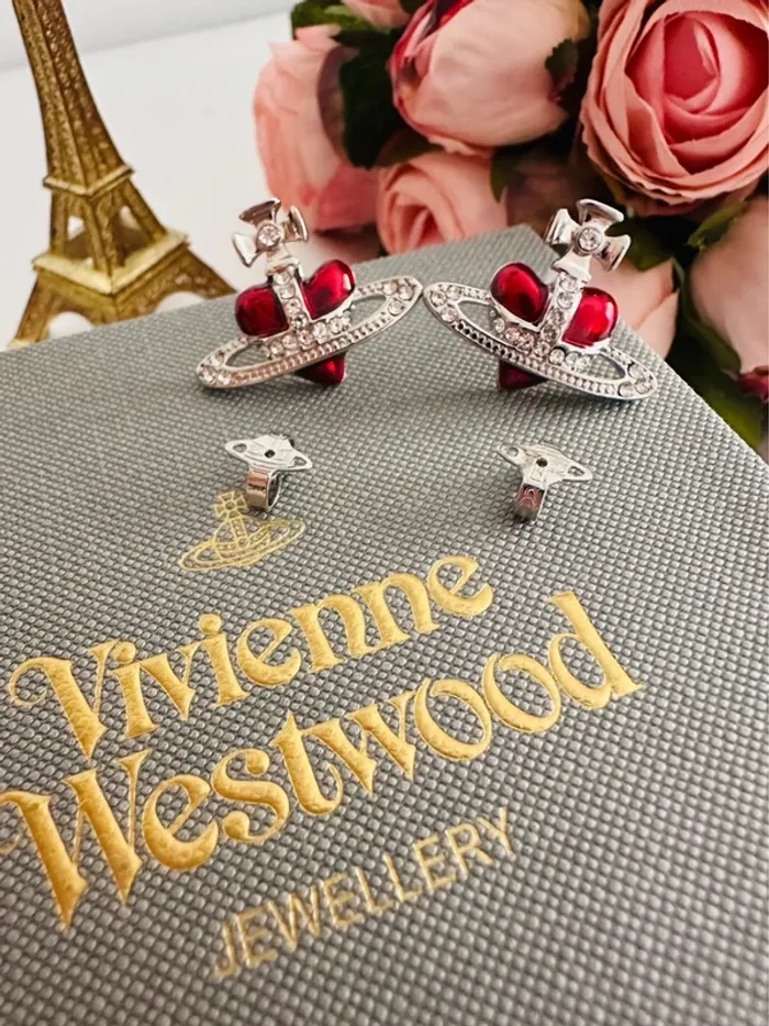 Boucles d’oreilles Vivienne Westwood coeur - photo numéro 6