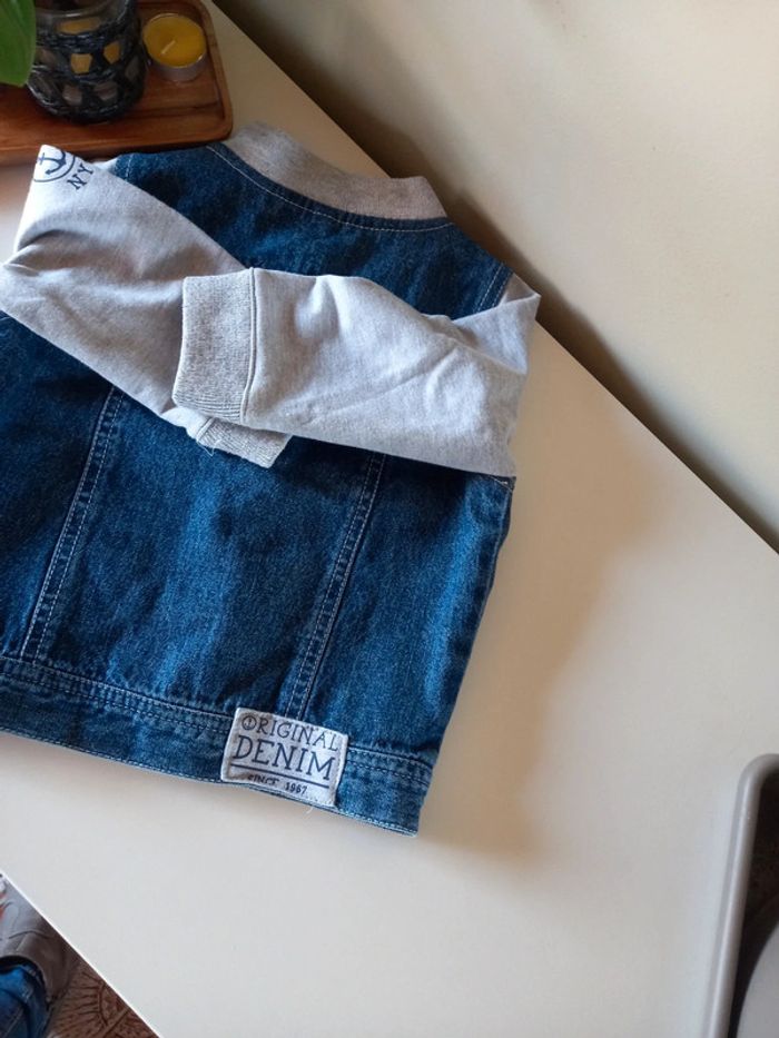 Veste en jeans taille 86 - photo numéro 5
