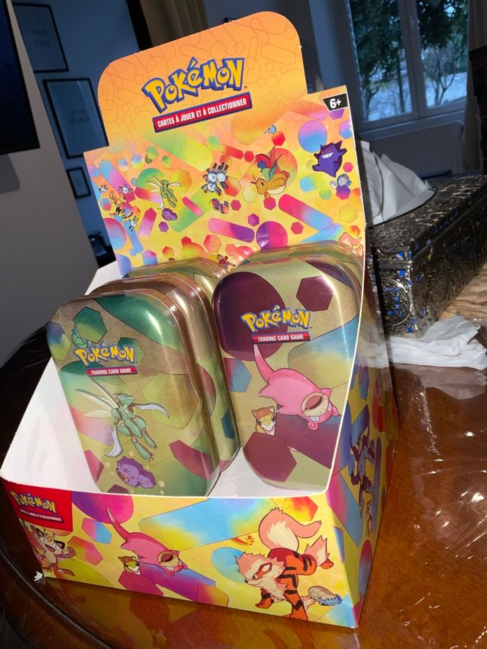 Pokémon Display de 5 mini tins 151 - EV.3.5 - photo numéro 2