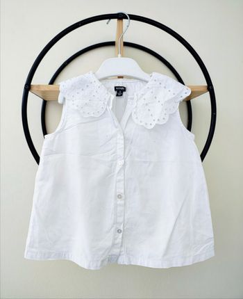 36 mois 3 ans blouse été chemise avec col dentelle kiabi n