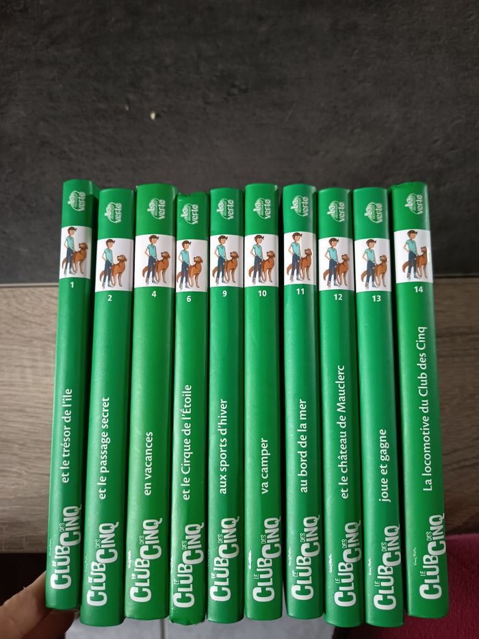 10 livres Le club des cinq - photo numéro 2