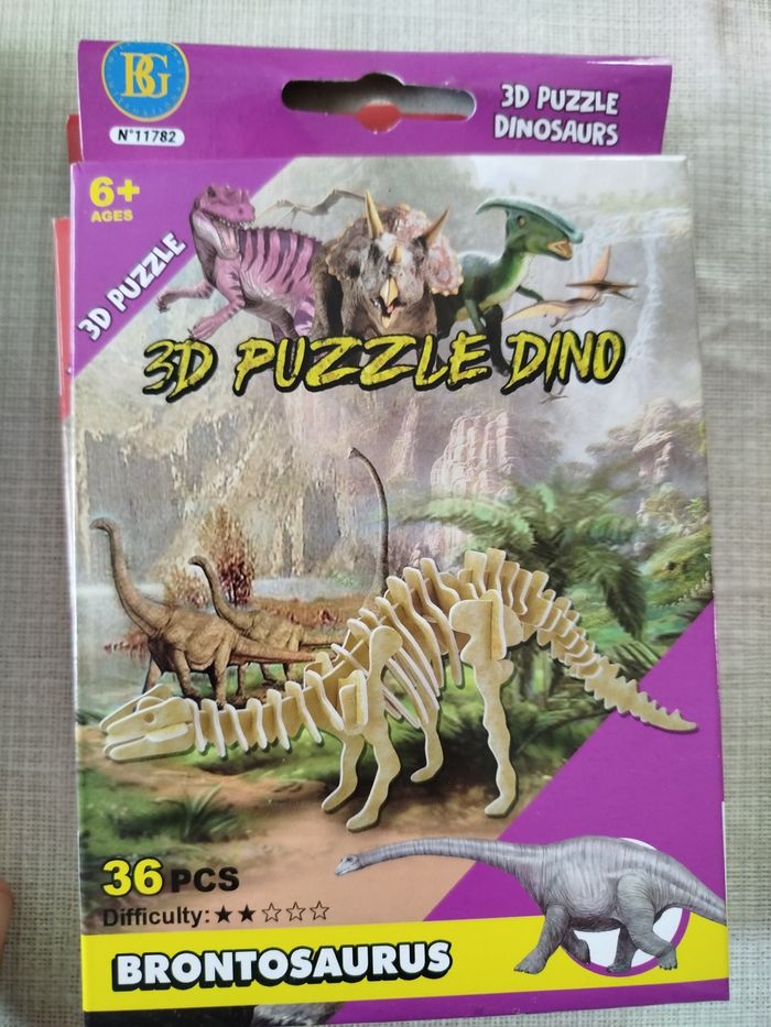 Puzzle 3d dinosaure - photo numéro 5