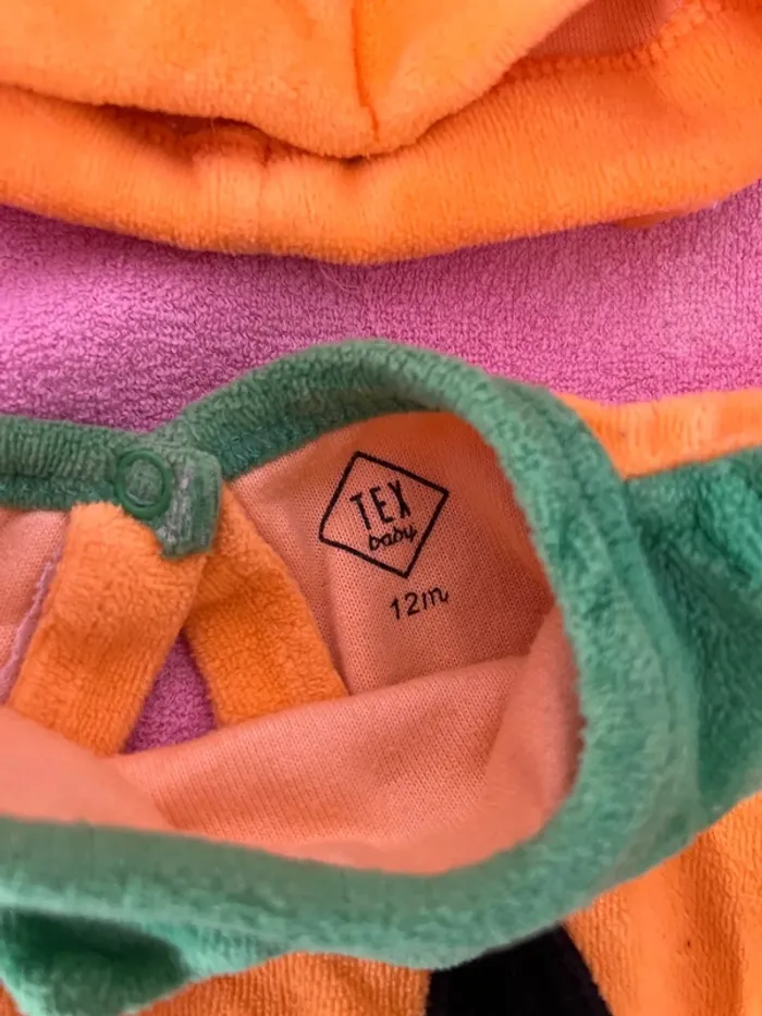 Pyjama et bonnet citrouille - photo numéro 2