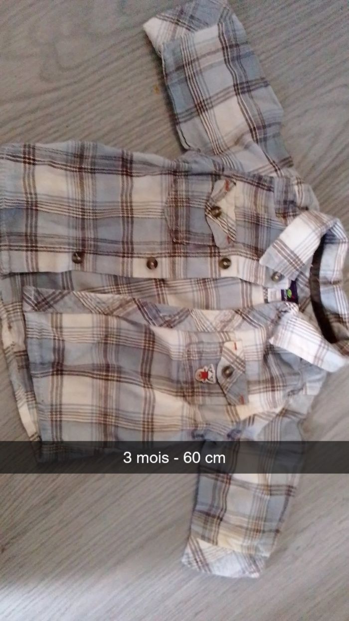 Pantalon chemise et t shirt - photo numéro 2