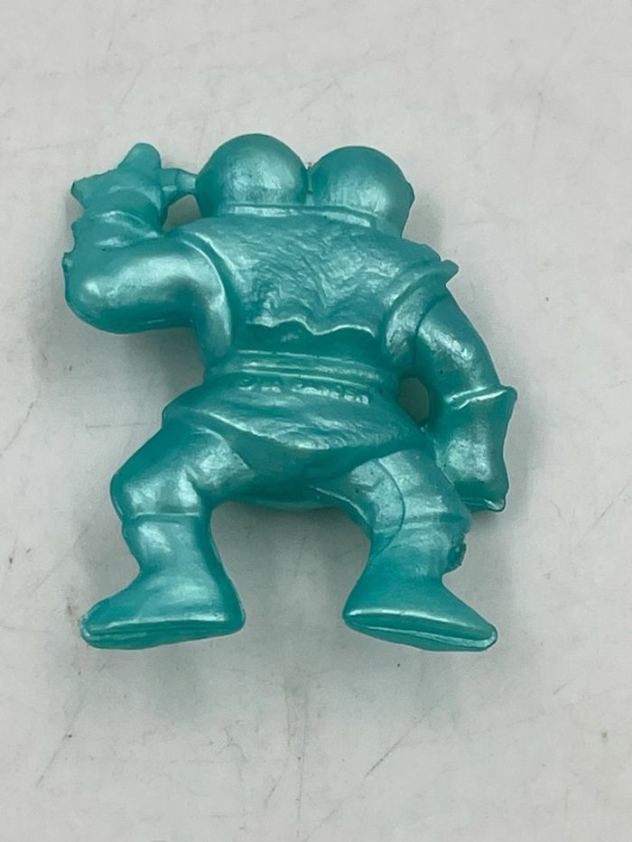 Figurine Panosh Exogini Muscle Man Kinnikuman les Cosmix blue green Bicephalus - photo numéro 2