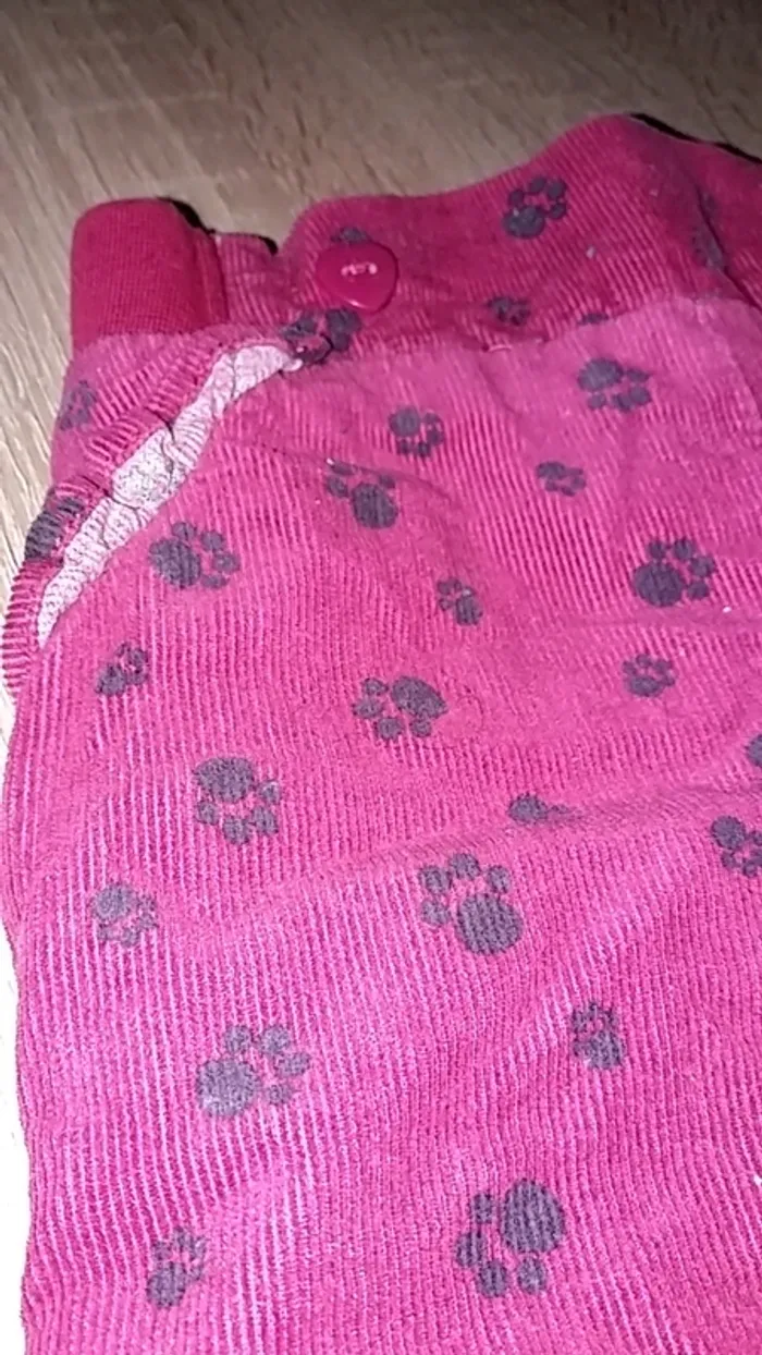 Pantalon élastique 2-4 mois (62cm) - photo numéro 3