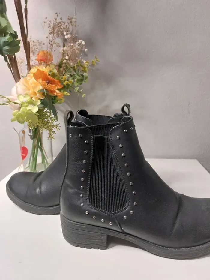 Bottines noires - photo numéro 5