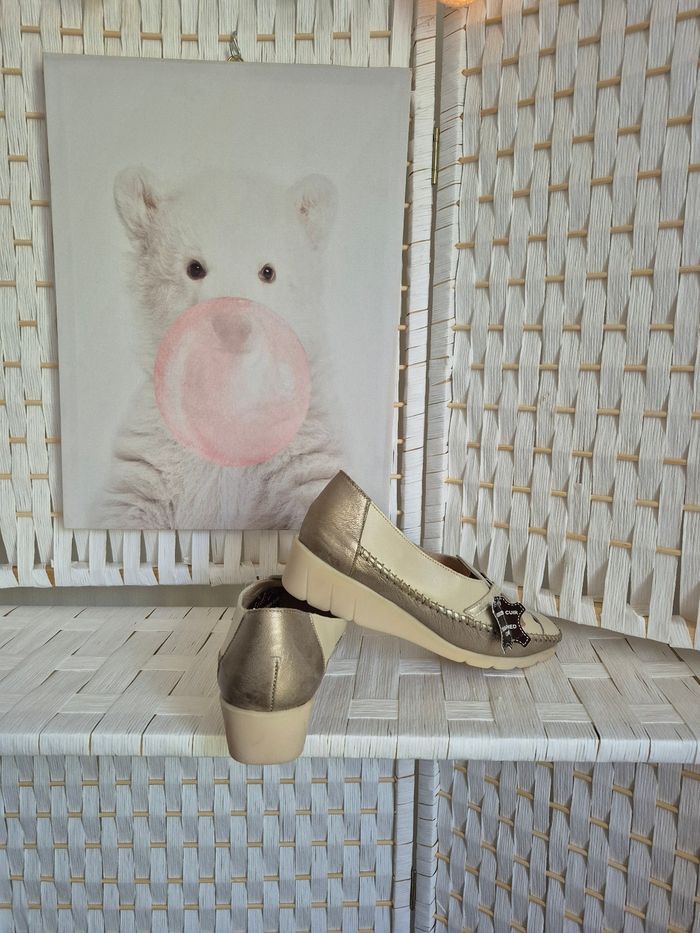💕joli Mocassins cuir Pedi Relax T38 femme Neufs avec boîte💕 - photo numéro 10