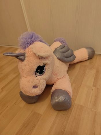 Grande peluche licorne
