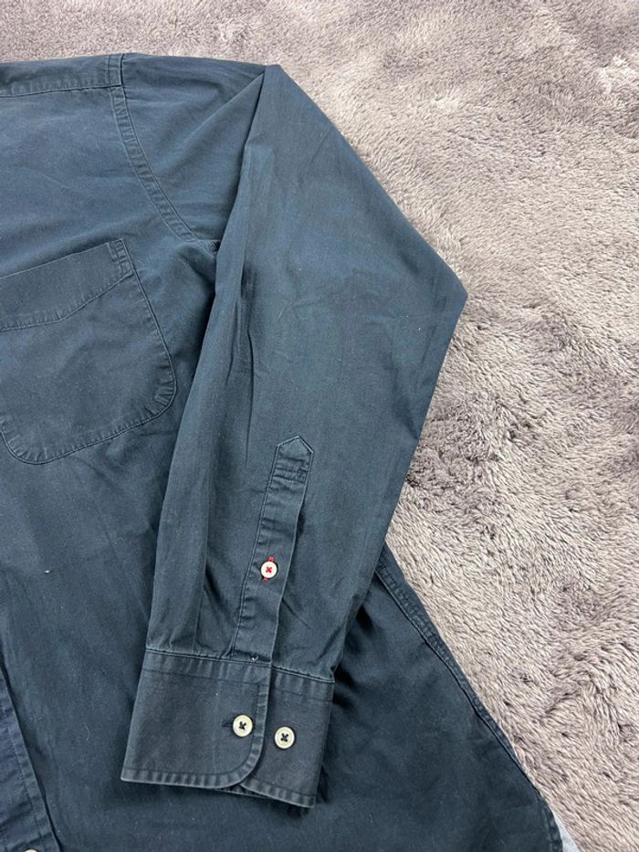 Chemise Tommy Hilfiger Bleu Marine – Homme Taille L - photo numéro 13