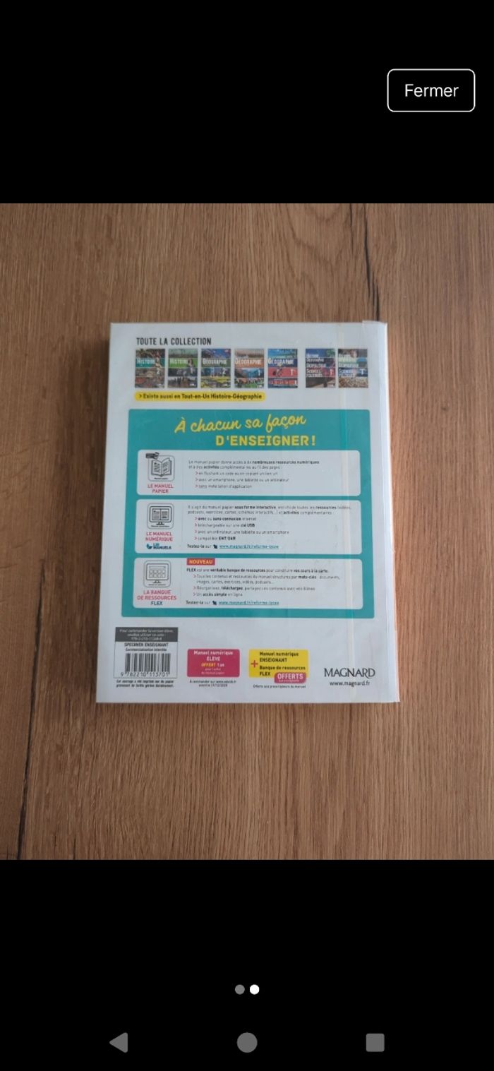 Livre histoire terminale magnard - photo numéro 2