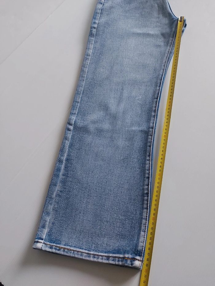Jean bi-color jambes larges taille 36 - photo numéro 8