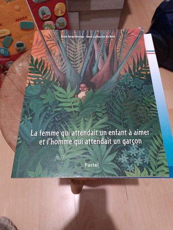 Livre la femme qui attendait un enfant à aimer et l'homme qui attendait un garçon
