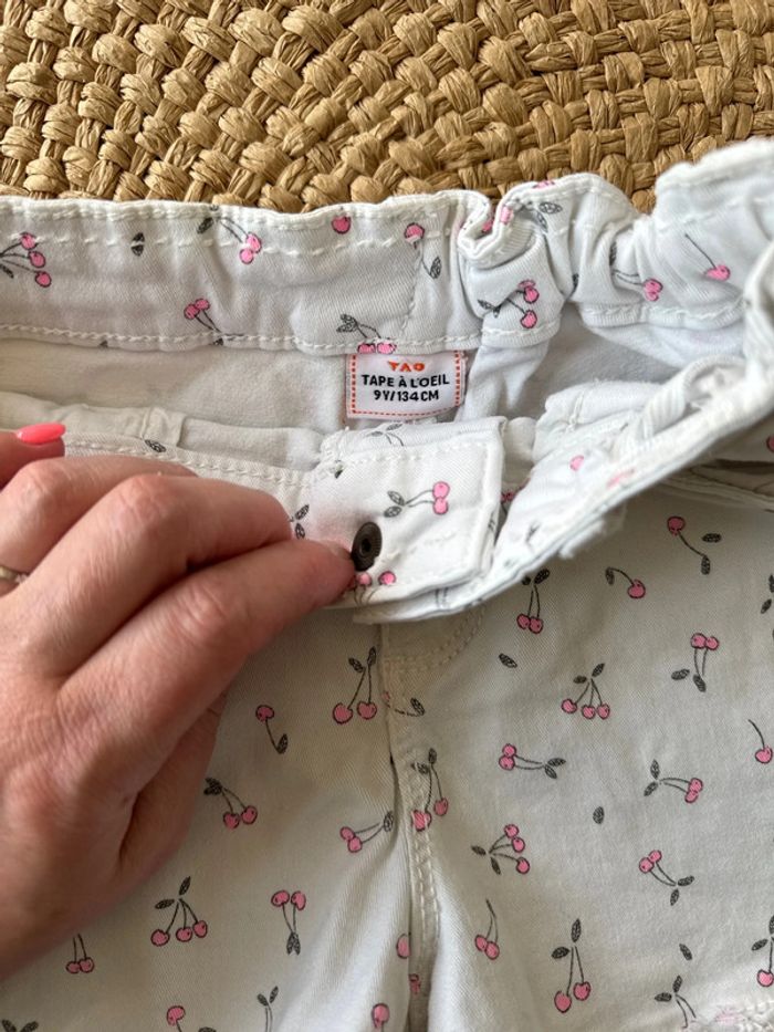 Short 9 ans réglable à la ceinture tape à l’œil - photo numéro 3