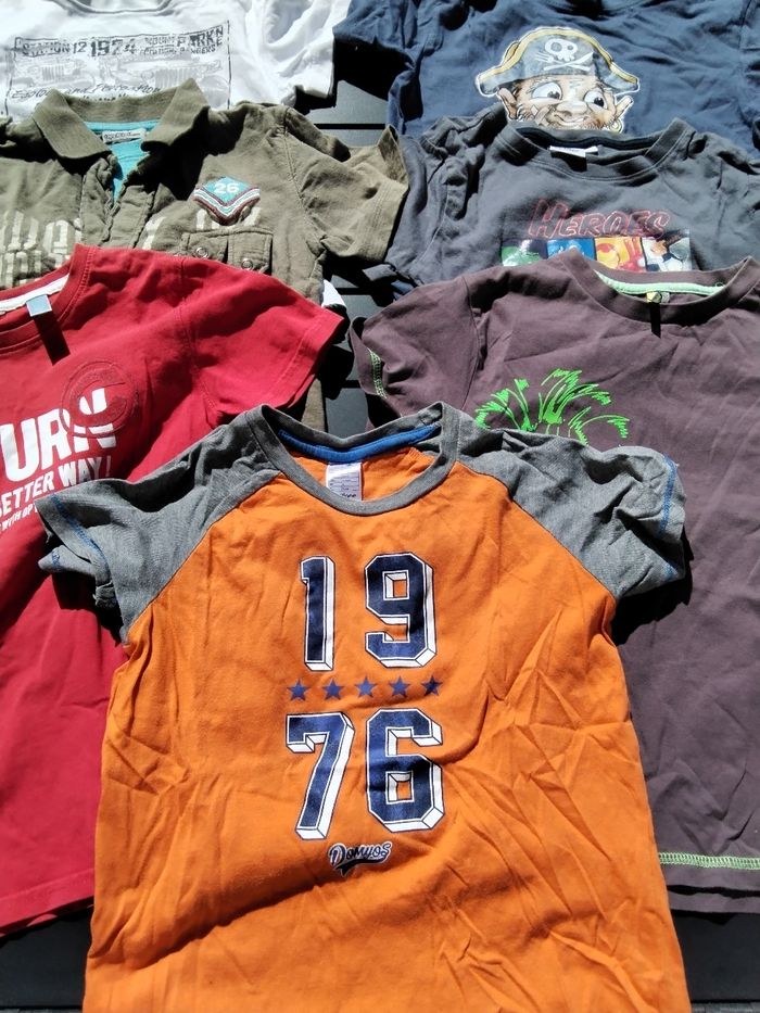 Tee-shirts 6 ans lot de 7