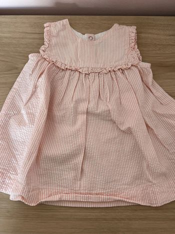Robe bébé fille petit bateau