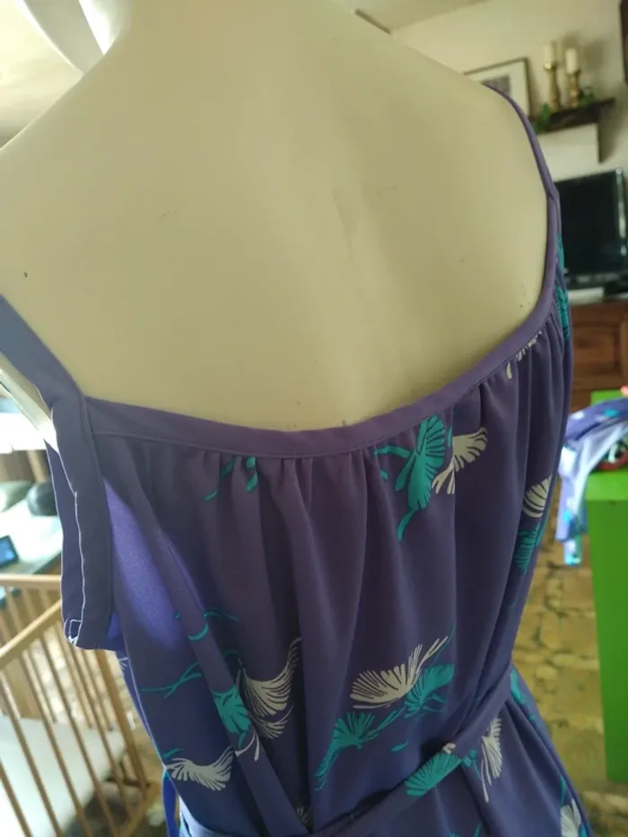 Ensemble printemps été robe veste vintage rétro - photo numéro 4