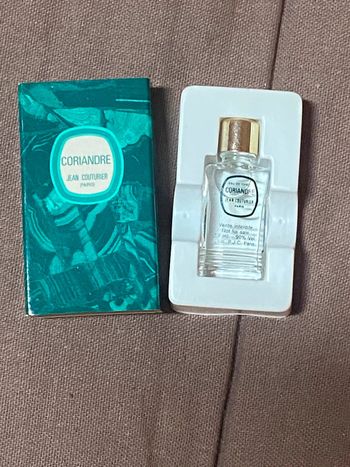 Miniature parfum "Coriandre" de Jean Couturier