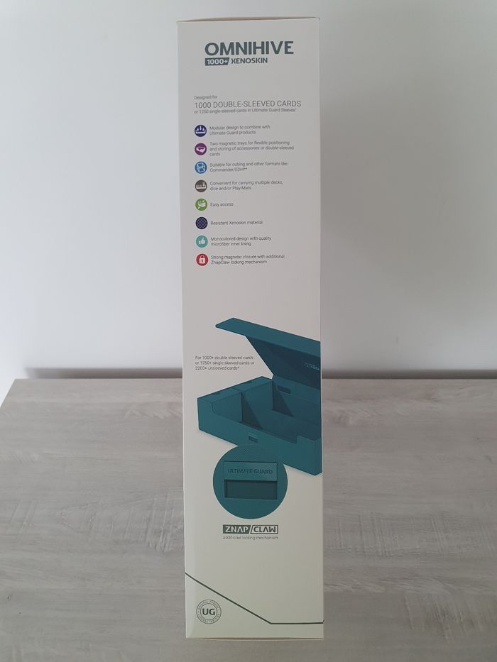 Ultimate Guard Omnihive 1000+  Xenoskin Pétrole - photo numéro 7