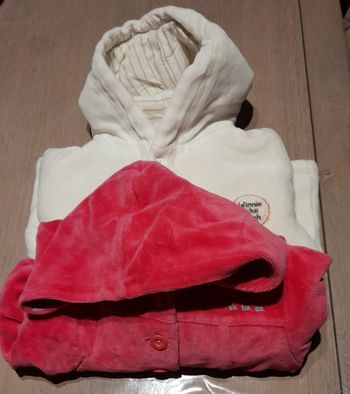 Lot de 2 gilets fille 68