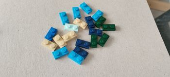 Lot de plaque 1x2 3023 lego 