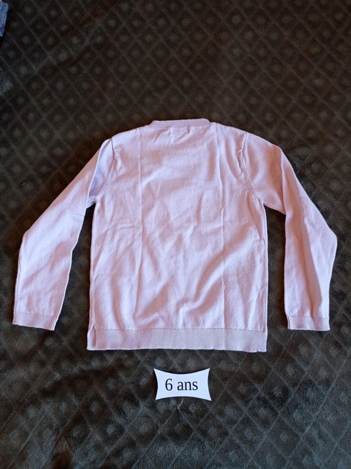 Pull rose 6 ans - photo numéro 2