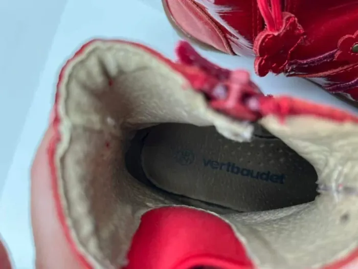 Bottine vernis rouge vertbaudet pointure 26 - photo numéro 5