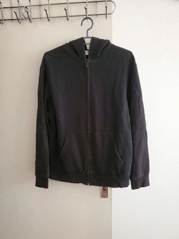 Sweat zip à capuche noir 14 ans 158/164 cm H&M
