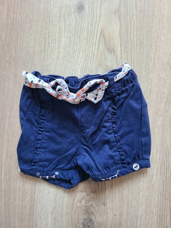 Short fille 6 mois