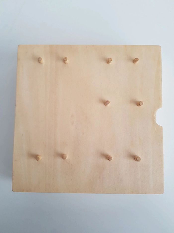 Coffret en bois date du jour hippopotame - photo numéro 7