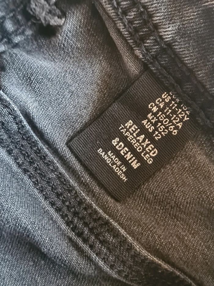 Jeans noir 11/12 ans - photo numéro 4
