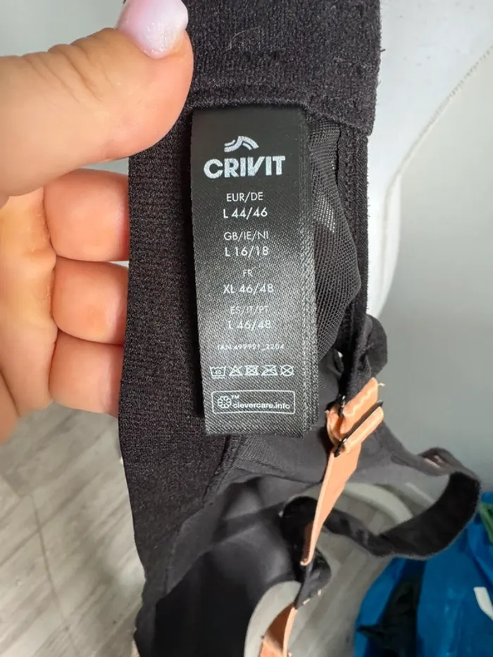 Brassière de sport crivit L - photo numéro 3