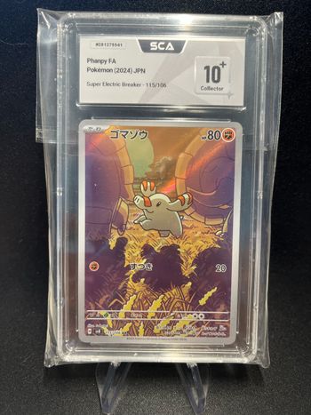 Carte Pokémon PHANPY 115/106 SCA 10